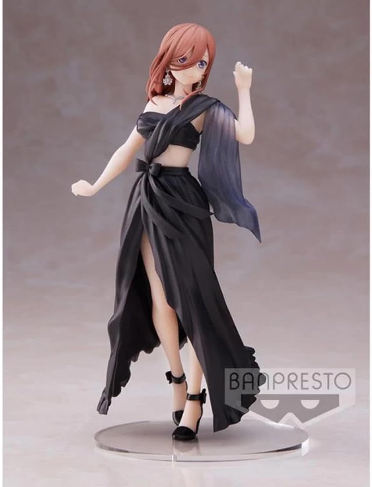 Banpresto La figura QUINTUPLETS ff Kyunties Miku Nakano