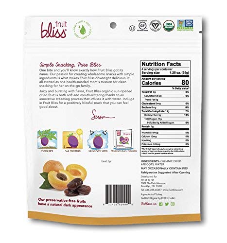 Albaricoques turcos sin sulfatar  Bocadillos orgánicos de frutas secas de albaricoques  Snacks saludables para aperitivos sobre la marcha y después