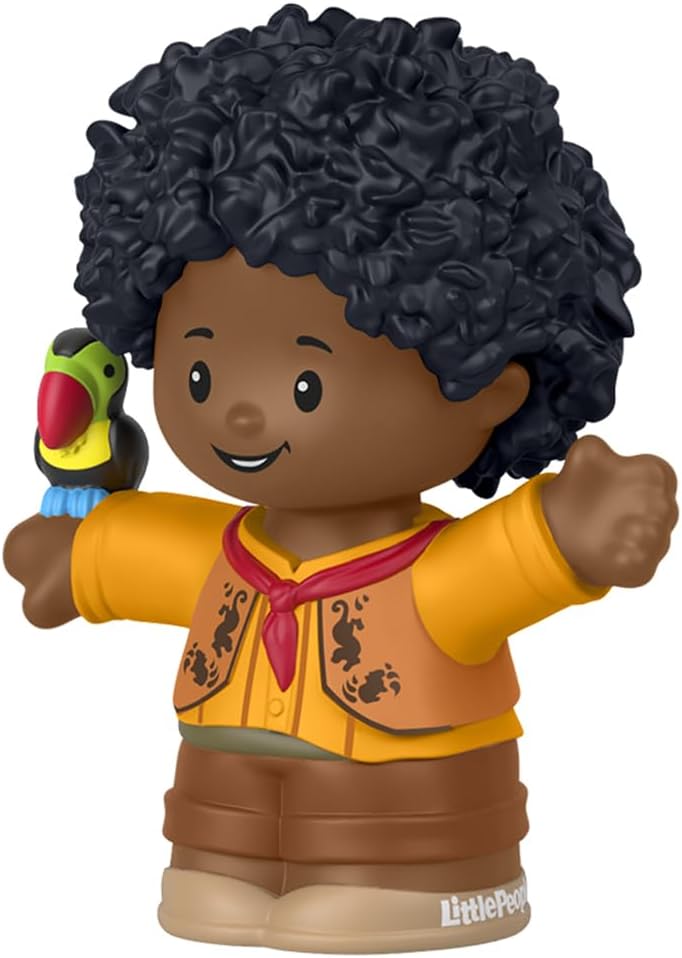Pieza de repuesto para Little People Encanto Playset – HMX75  El primo de Mirabel, Antonio con un tucán