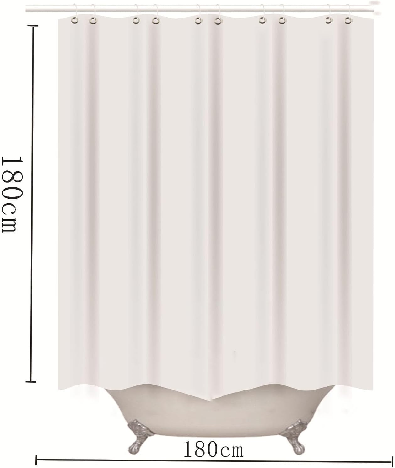Cortina de ducha con diseño floral de primavera para decoración de baño, cortina de ducha con flores y mariposas con 12 ganchos, cortinas de ducha