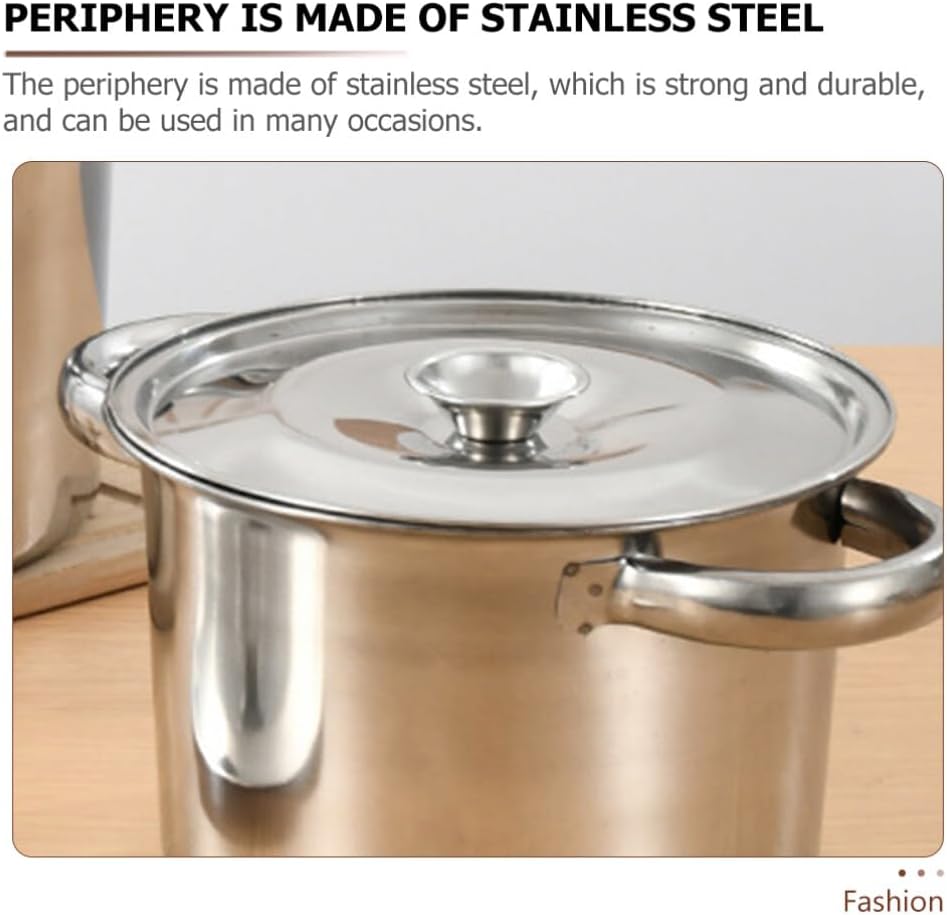 HEMOTON Wok – Tapa universal de acero inoxidable, tapa para olla, tapa de cacerola, tapa de cacerola, tapa de olla para especias y sartenes, tapas