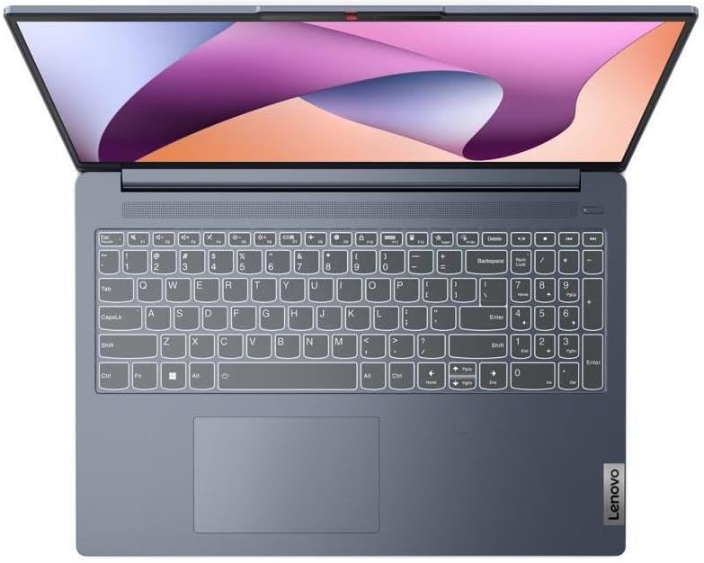 Lenovo IdeaPad 5 – Laptop delgada con pantalla táctil FHD de 16 pulgadas, 8 núcleos AMD Ryzen 7 7730U, gráficos AMD Radeon, lector de huellas