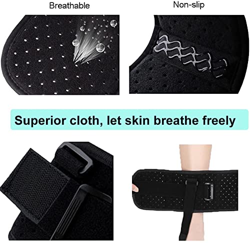 Soft AFO – Soporte para pie unisex para adultos, mejora la marcha al caminar, soporte de tobillo para ortesis de pie, alivio del dolor para tendón