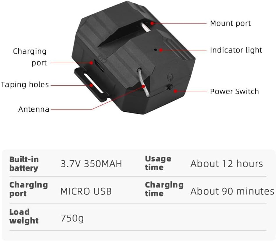 Airdrop Dropper Control Remoto Lanzador Sistema Accesorios para DJI Mini 3 Pro Drone