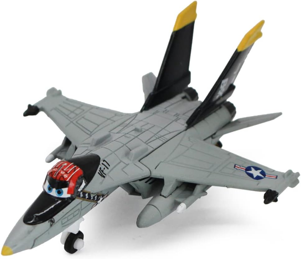 Avión Dusty VF-17 Echo Metal Diecast Classic Alloy Toy Plane para regalo de niños