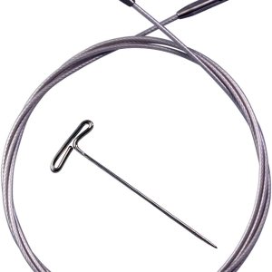 ChiaoGoo Cables SWIV360 TWIST, 14 pulgadas (13.8 in) pequeños ChiaoGoo Cables SWIV360 TWIST, 14 pulgadas (13.8 in) pequeños