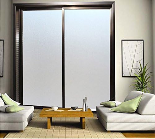 Película de privacidad esmerilada para ventana, autoestática, 35.5 x 72 pulgadas