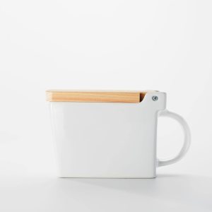 ZERO JAPAN BEE HOUSE SALTBOX 16 oz (blanco) ZERO JAPAN BEE HOUSE SALTBOX 16 oz (blanco)