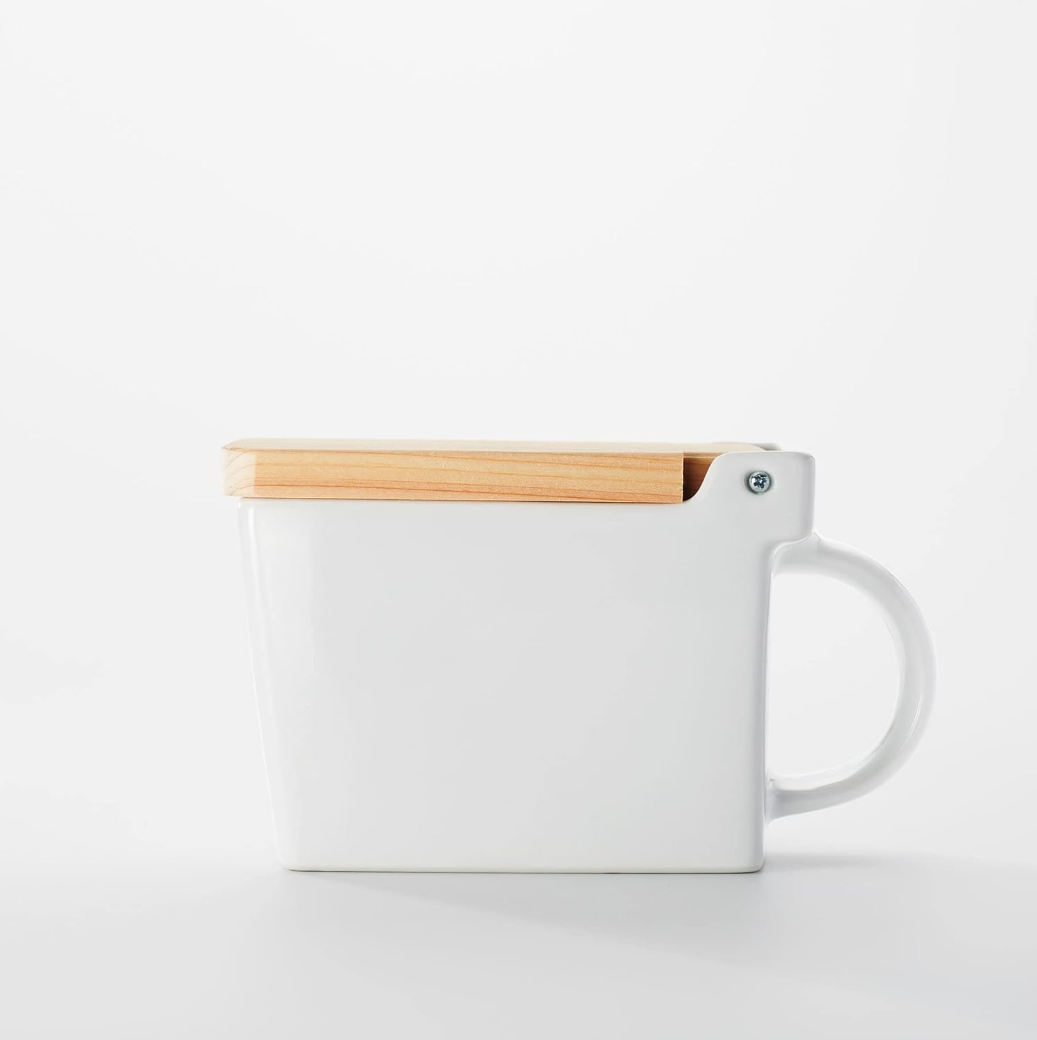ZERO JAPAN BEE HOUSE SALTBOX 16 oz (blanco)