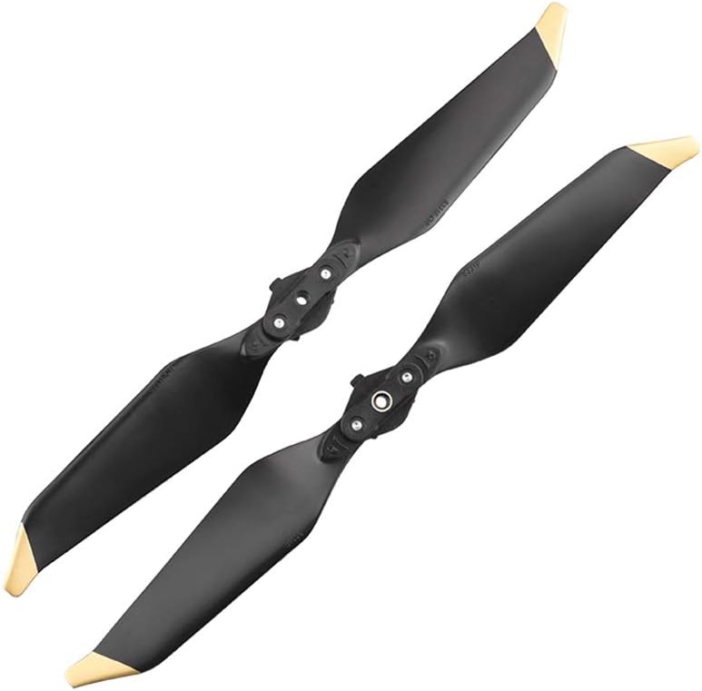 8331 48pcs Low Noise Propeller for DJI Mavic PRO Platinum Drone Noise Reduction Blade Props Camera Folding Propeller Blades (Color  2 Pair Silver)