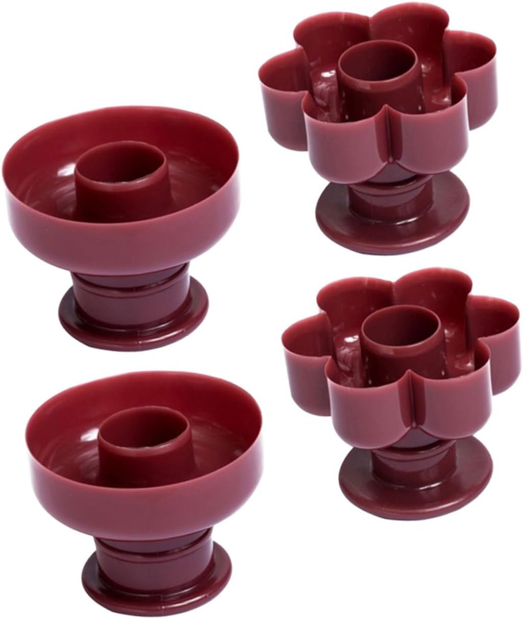 JOINPAYA Molde para hacer donas, moldes para hacer donas, moldes para tartas, plantillas de galletas, decoración de pasteles, molde para hornear,