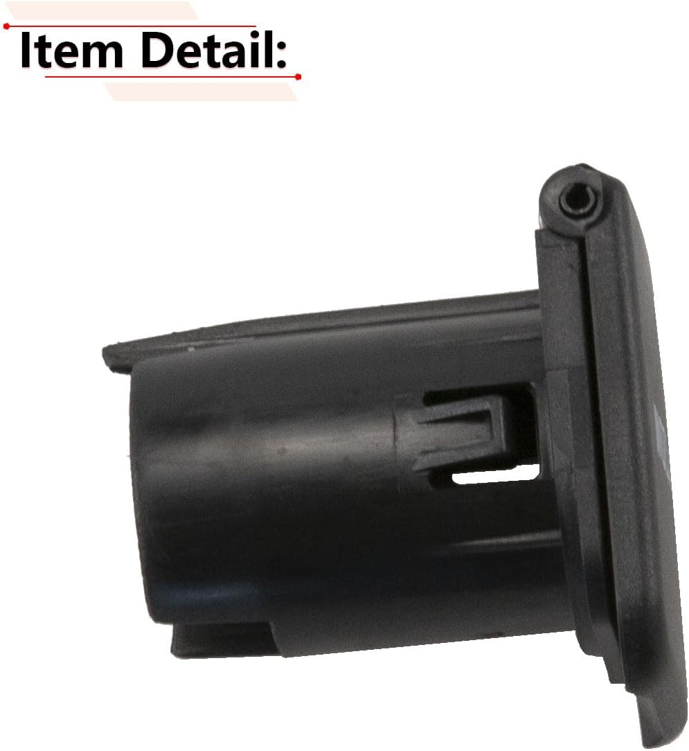 RLB-HILON Enchufe de tapa de toma de corriente compatible con Toyota 4Runner Camry Highlander Prius y para Lexus GX460 LX570, para 85535-33060