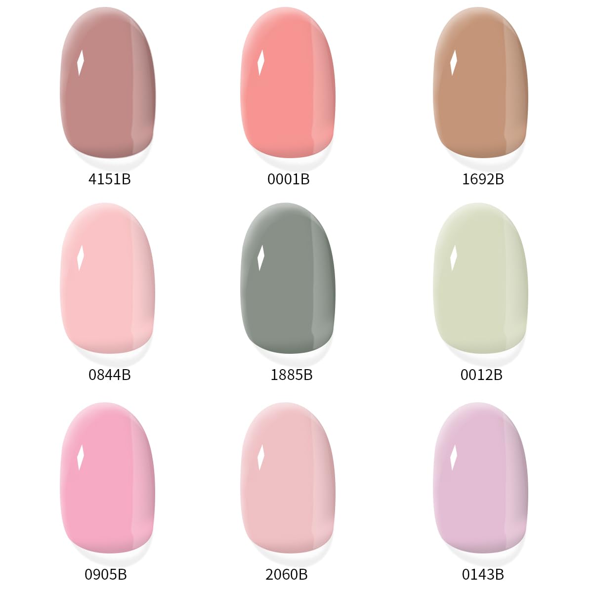 Tiras de uñas de gel semicuradas, 20 unidades, calcomanías de uñas de gel, tiras de uñas semicuradas, funcionan con lámpara de uñas LED UV, kit de