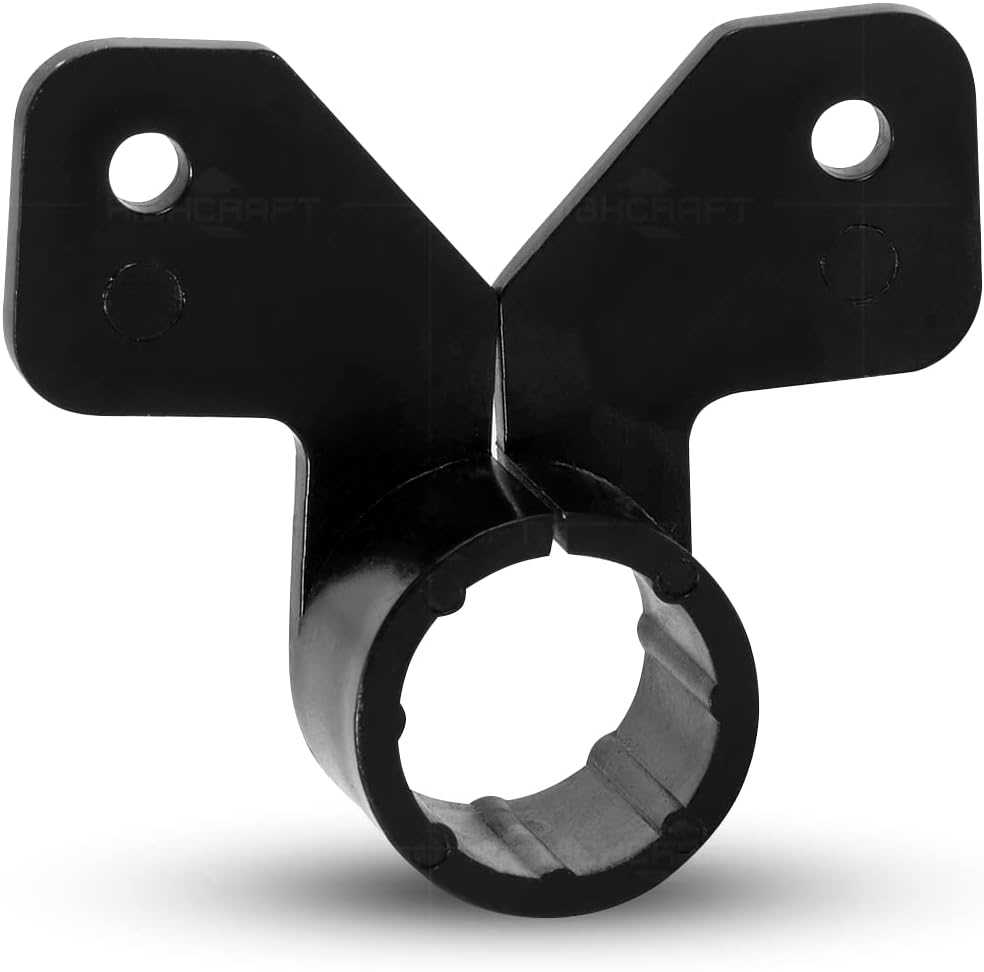 PXBUTT001-10 PEX Abrazadera de suspensión de 1 pulgada, estilo mariposa, plástico duro (paquete de 10), 1 pulgada, gris, 10 unidades