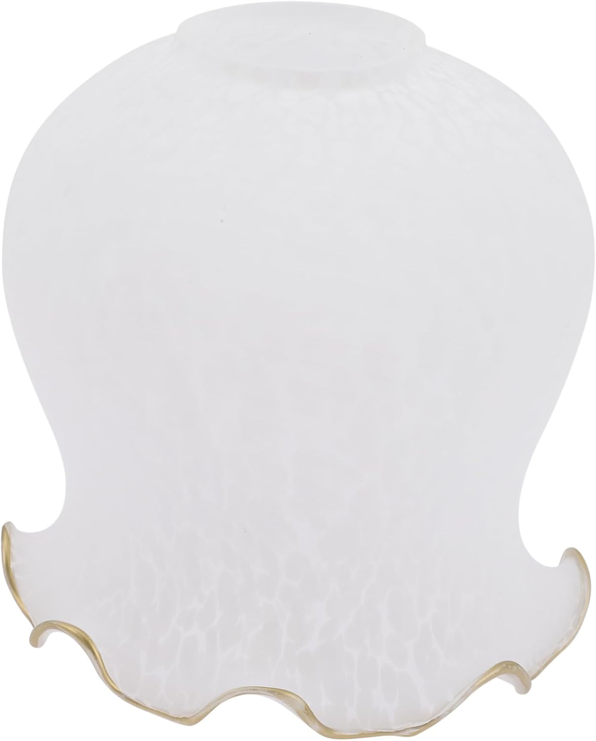 DOITOOL Pantalla de cristal para lámpara de mesa, cubierta de pantalla de vidrio esmerilado, pantalla de vidrio de repuesto, pantalla decorativa,
