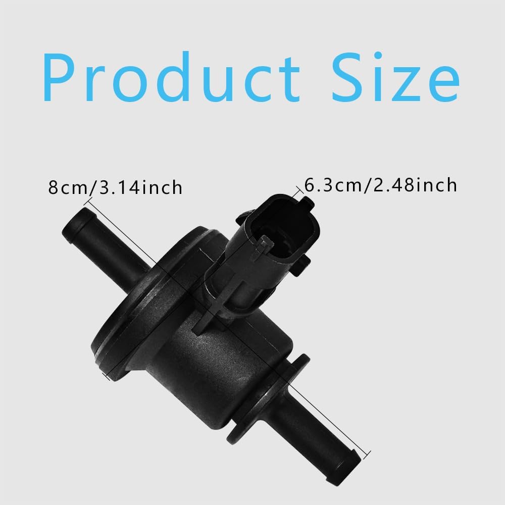 Solenoide de válvula de purga de bote de vapor, válvula de purga de vapor apta para Hyundai Accent Elantra Genesis Equus Kia Rio Rio5 Soul Purge