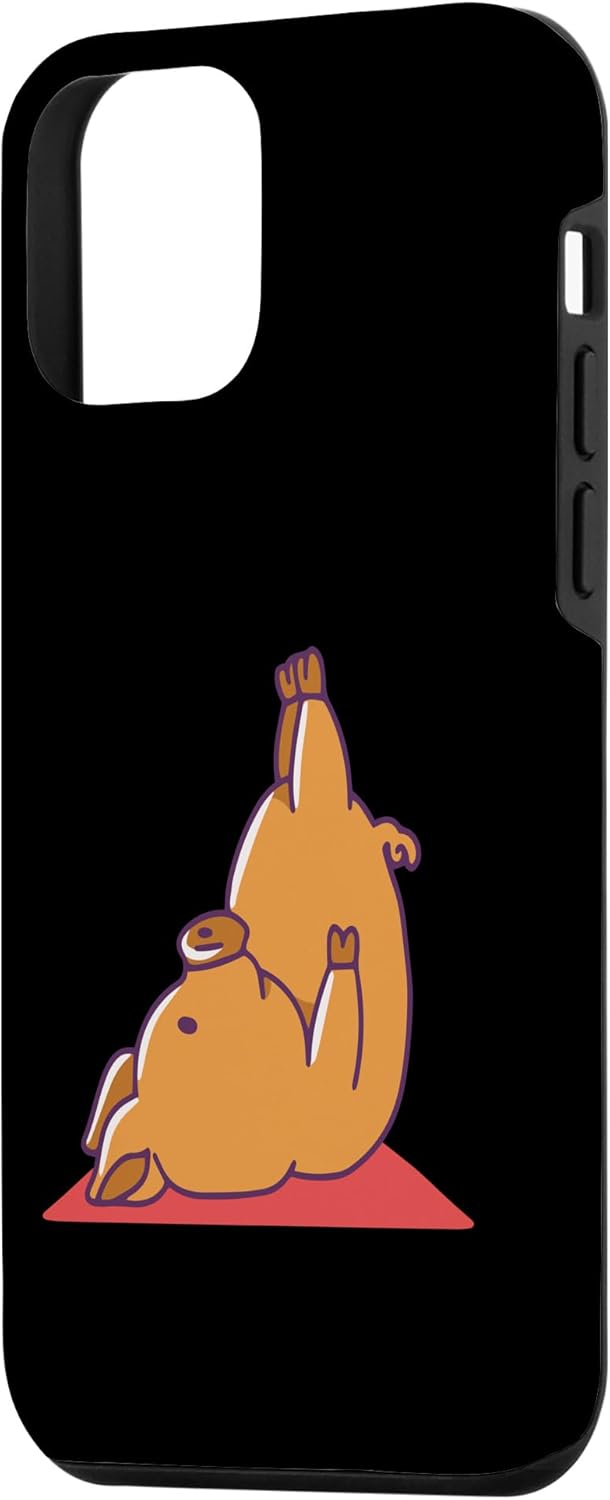 iPhone 12 mini pig yoga pose funny Case