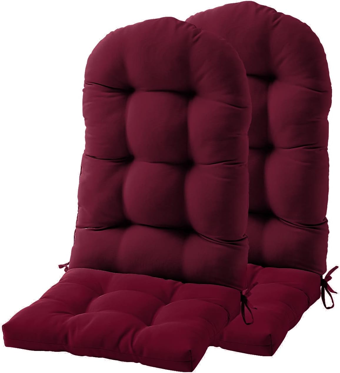 Adirondack & – Cojín para silla mecedora, cojines de respaldo alto para patio, almohada impermeable y sólida, almohadillas para interiores y