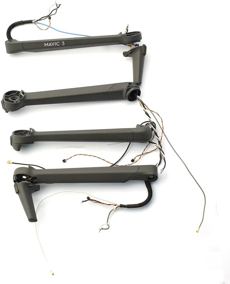XNasu Carcasa de brazo para DJI Mavic 33 Pro  3 Cine  3 Classic Drone DelanteroTrasero IzquierdoDerecho, Brazos con Piezas de Reparación de Tren de