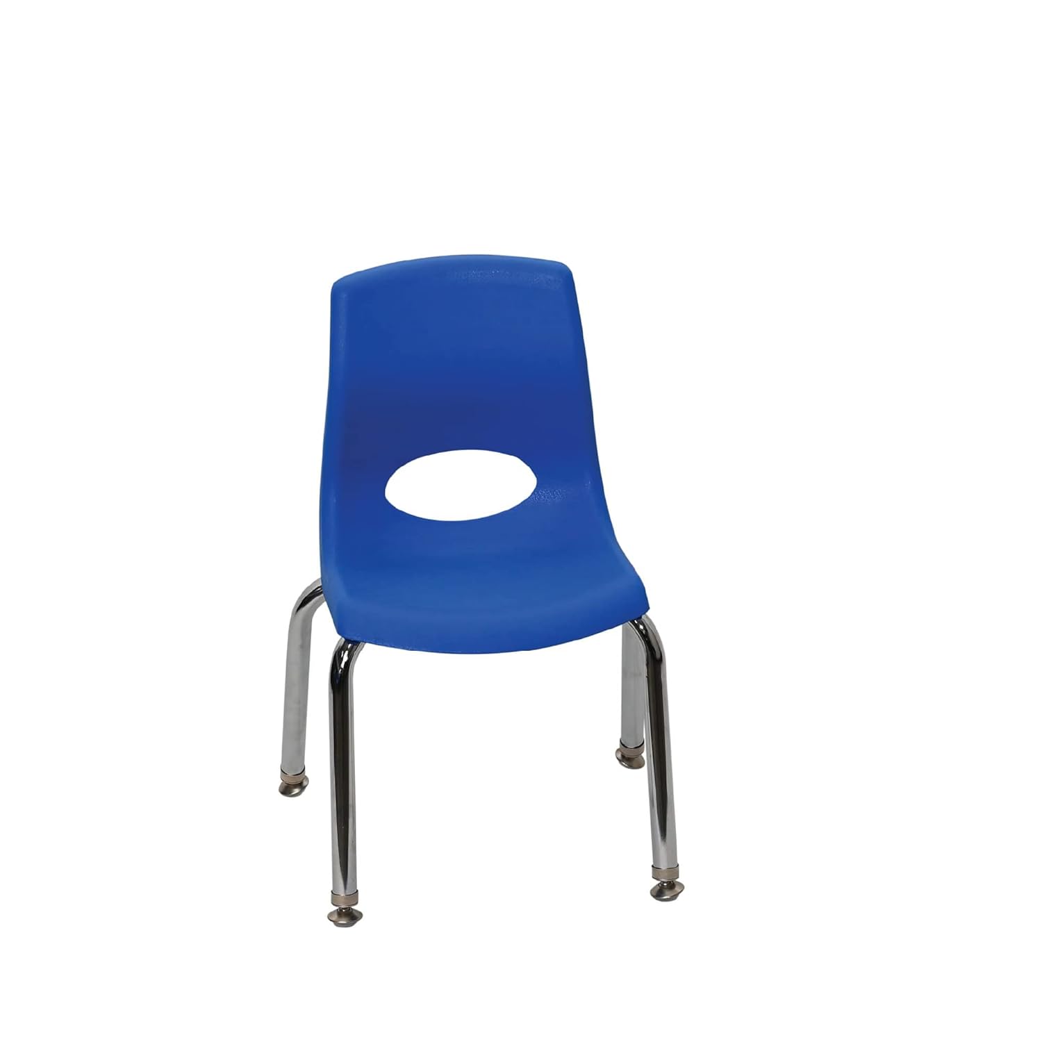 Angeles Silla infantil MyPosture, azul con patas cromadas, 10.0 in