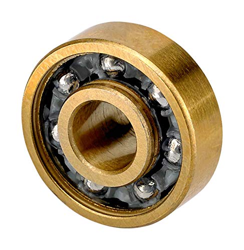 RADECKAL Black Mamba ABEC 9 – Rodamientos para patineta con espaciadores integrados para patinetas, longboards, cruceros, prelubricados,