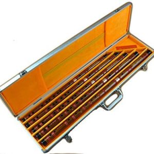 ATTESTADO Dong Xue Hua Dizi Modelo 8881 – Flauta de bambú china (juego completo de 5 (CDEFG) con estuche de aluminio ATTESTADO Dong Xue Hua Dizi Modelo 8881 – Flauta de bambú china (juego completo de 5 (CDEFG) con estuche de aluminio