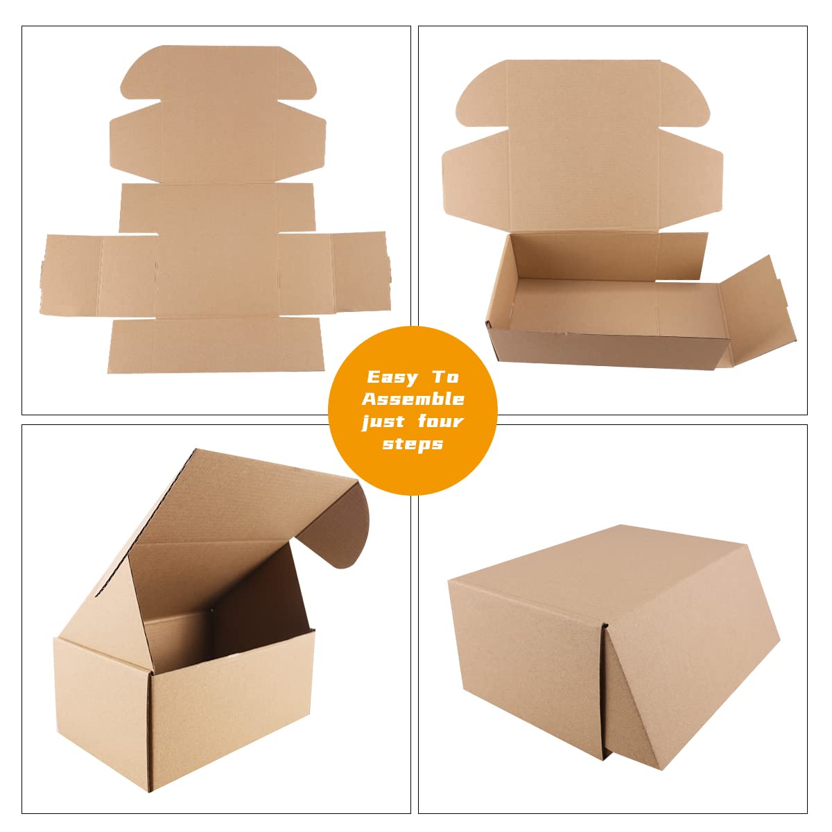 JIUZHOUXIN Cajas de envío, 7 x 5 x 2 pulgadas, que son antiimpacto, vienen con una exquisita etiqueta de sellado. Embalaje adecuado para comercio