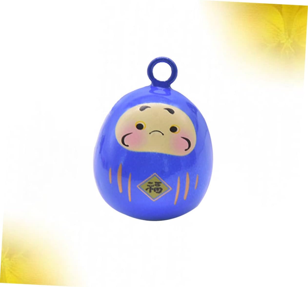 Llavero de joyería japonesa para manualidades, decoración de miniture, campanas decorativas de buena suerte, adorno de muñeca japonesa, sello de