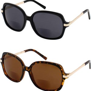 Yogo Vision Gafas de sol bifocales de lectura para mujer, clásicas, cuadradas, UV400, protección solar, lentes de lectura para exteriores +3.5 Yogo Vision Gafas de sol bifocales de lectura para mujer, clásicas, cuadradas, UV400, protección solar, lentes de lectura para exteriores +3.5
