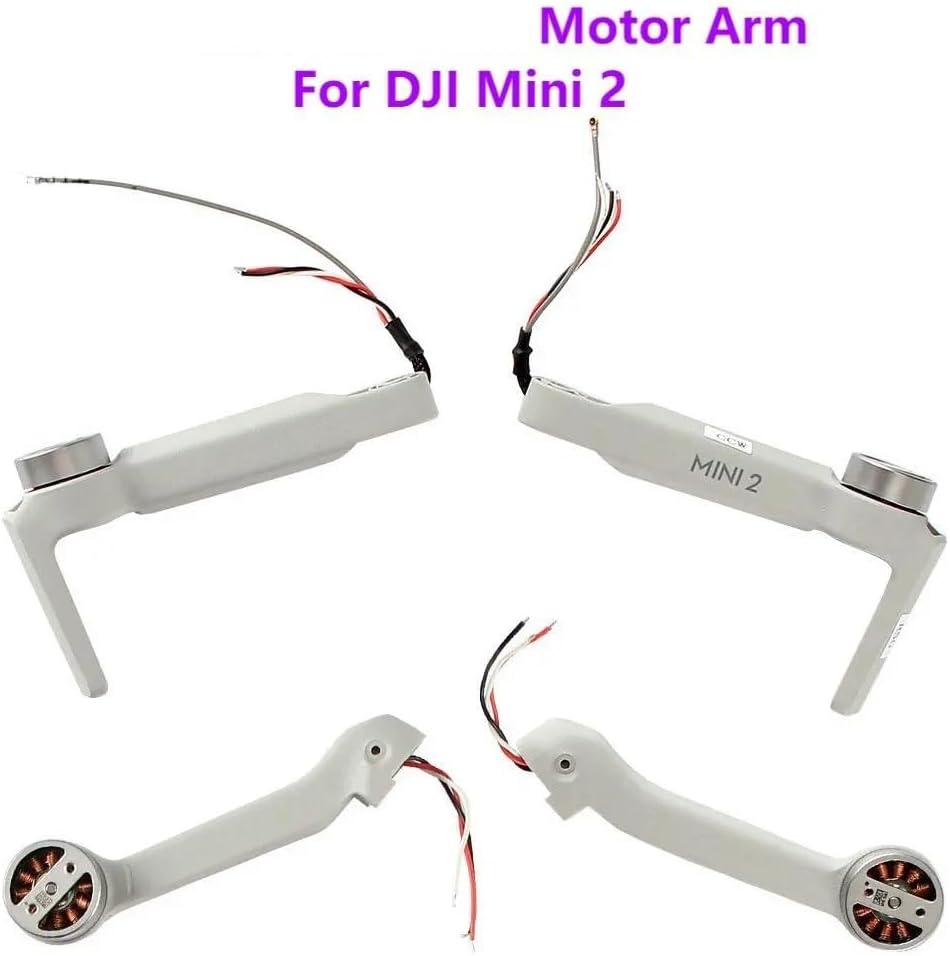 Motor Arm Left Right Front Rear Arms Replacement for D-JI Mavic Mini 2 Drone Repair Spare Parts (Color  1 Set)