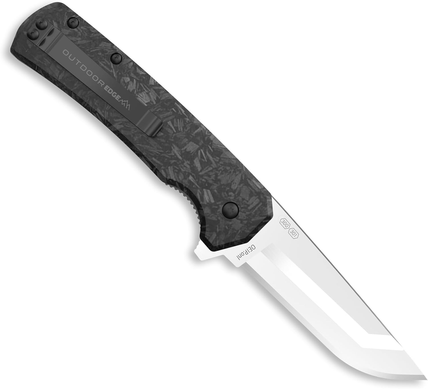 OUTDOOR EDGE RAZOR VX5 – Cuchillo de bolsillo plegable EDC de hoja reemplazable  Hoja de 3 pulgadas, rodamientos de bolas de cerámica, mango de