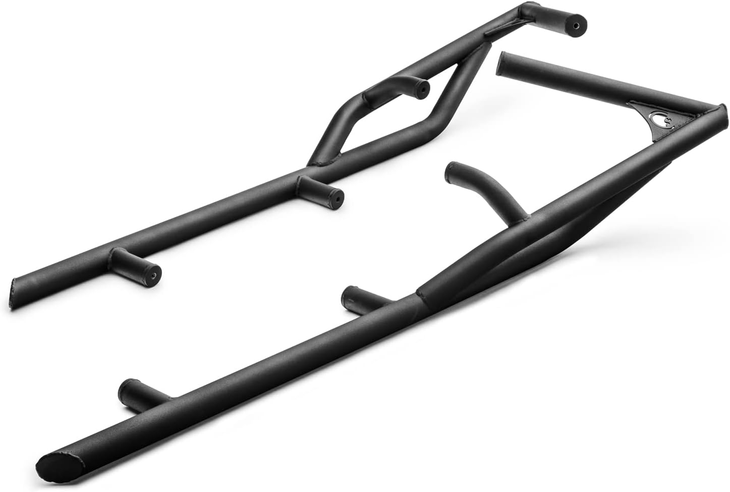 SuperATV Nerf BarsRock Sliders para Can-Am Maverick X3 (modelos de 72 pulgadas)  Tubo de acero de 1.75 pulgadas de diámetro  Montaje atornillado