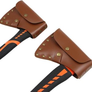 Funda de cuero para hacha, funda para cabeza de hacha, protector de hoja de hacha, funda de camping, 1 ud Funda de cuero para hacha, funda para cabeza de hacha, protector de hoja de hacha, funda de camping, 1 ud