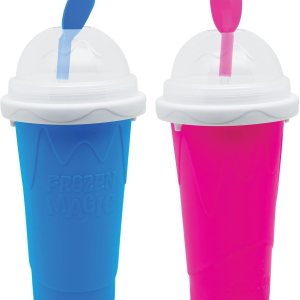 Slushy Maker – Vaso para hacer granizados con leche y cola, vaso para apretar jugo de congelación rápida, taza de enfriamiento para batidos con Slushy Maker – Vaso para hacer granizados con leche y cola, vaso para apretar jugo de congelación rápida, taza de enfriamiento para batidos con