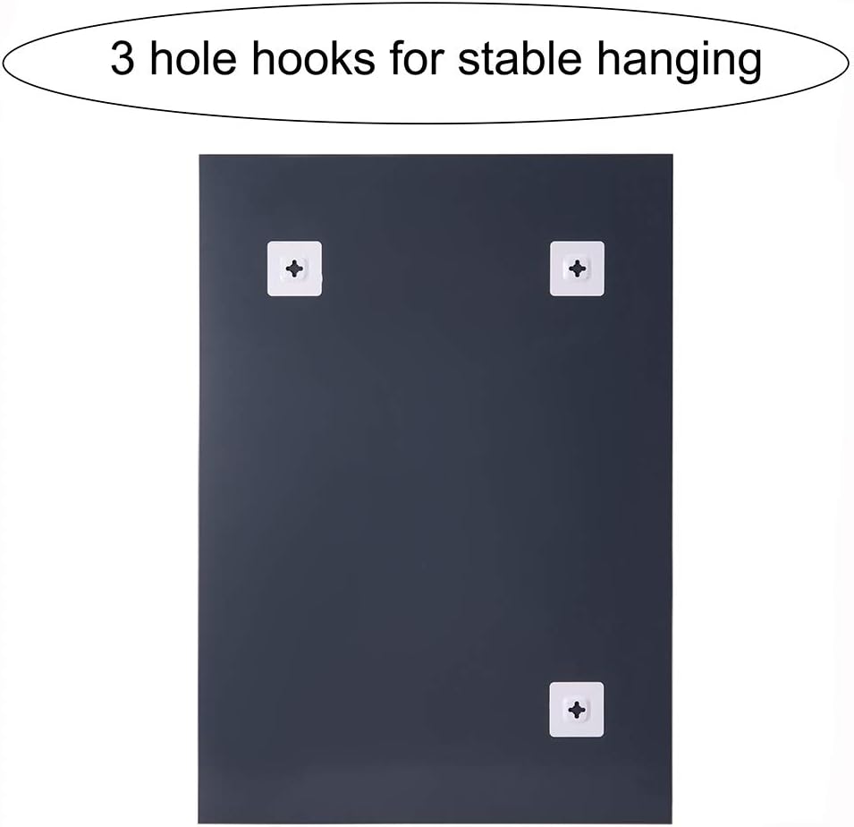Chende Espejo biselado grande de 20 x 40 pulgadas para pared, juego de 2 espejos de pared de baño con borde biselado, espejo horizontal o vertical