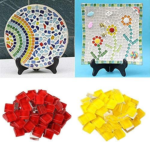 BestTeam – Mosaico de mosaico de material artesanal, micro vidrio, mini-mosaico de bricolaje, pasatiempos, niños, hecho a mano, piedra libre de