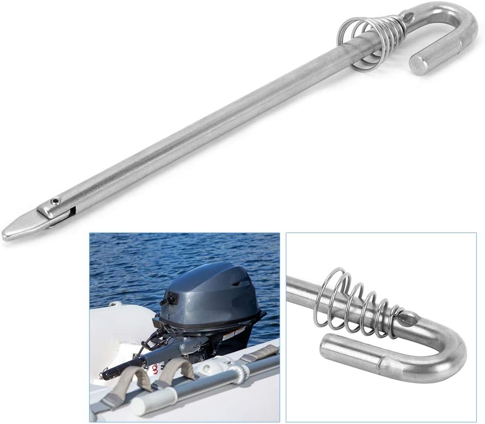 Conjunto de barra de inclinación, motores fuera de borda de aleación de aluminio, soporte de montaje de varilla de inclinación del motor,