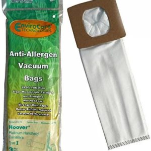 EnviroCare Hoover Platinum – Recipiente de mano tipo I, bolsas Hepa al vacío antialérgenos # A891, 985059002, AH10005, SH10000, SH10000RM, EnviroCare Hoover Platinum – Recipiente de mano tipo I, bolsas Hepa al vacío antialérgenos # A891, 985059002, AH10005, SH10000, SH10000RM,