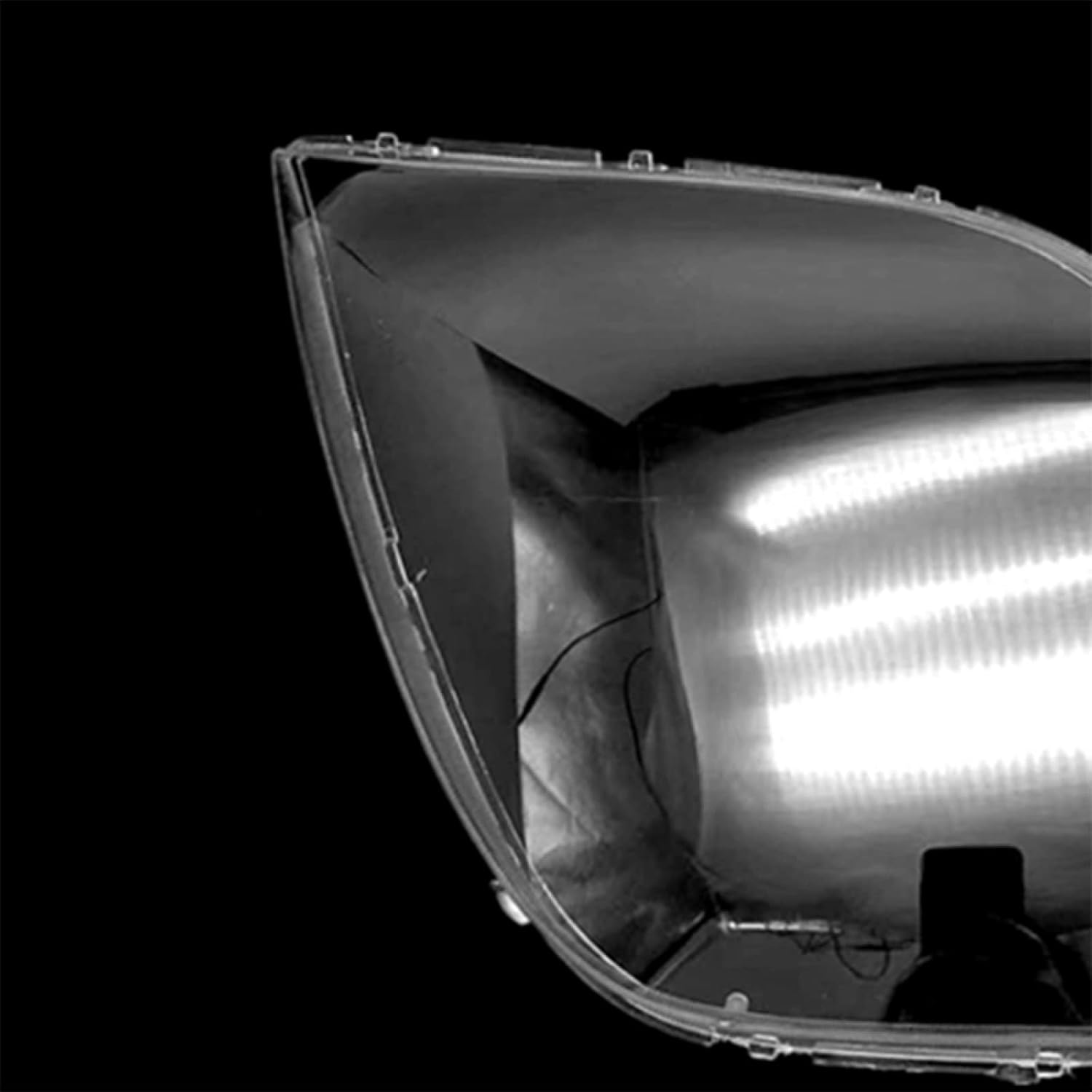 Cubierta de lente de faro delantero de coche para SAIC MAXUS V80, cubierta de lente de faro delantero de coche, pantalla de lámpara, tapas de faro