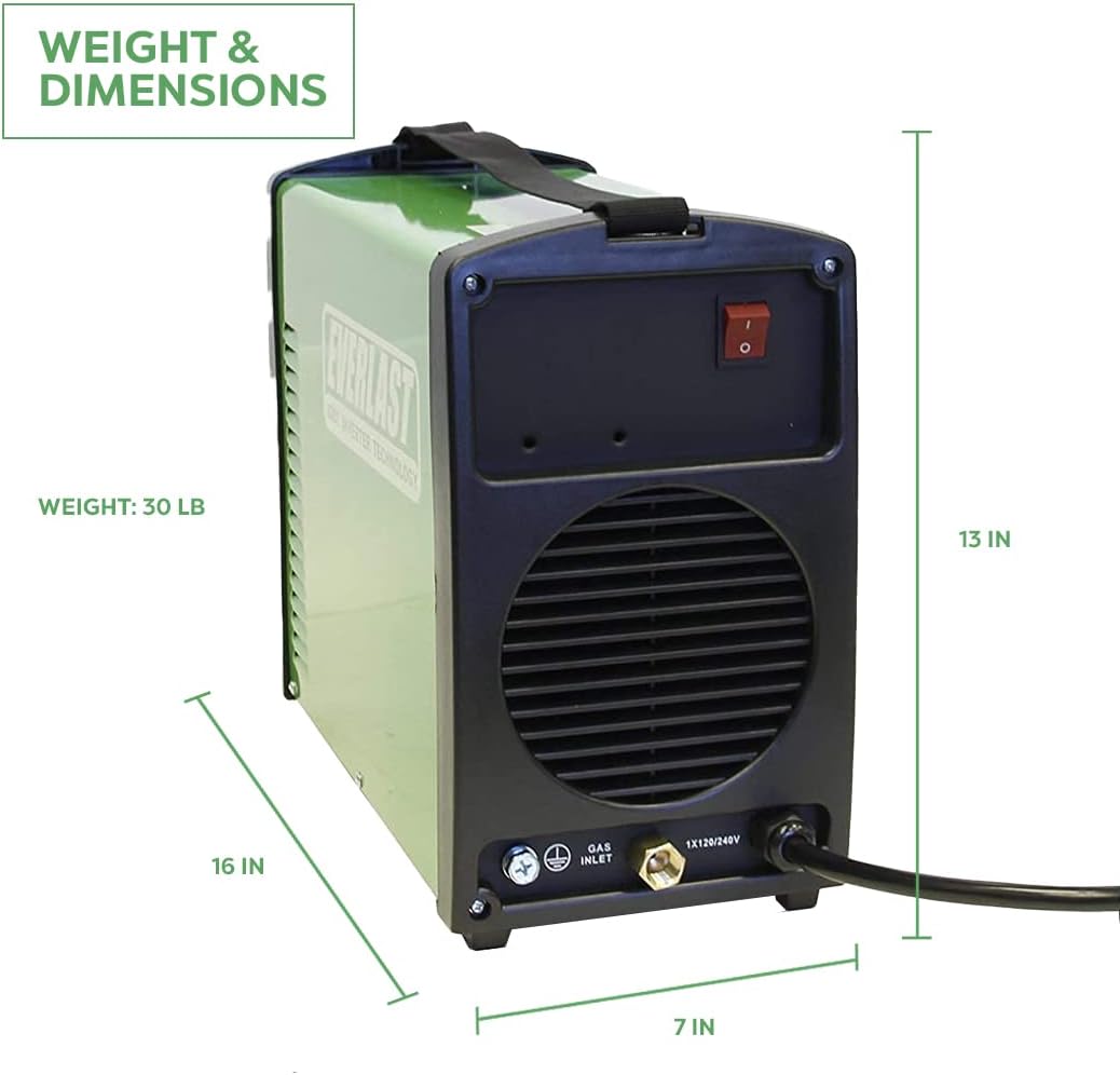 SuperUltra 206Si 200 Amp TIGStick 50 Amp Cortador de plasma Multi Proceso Combo Soldador Doble Voltaje 110V220V