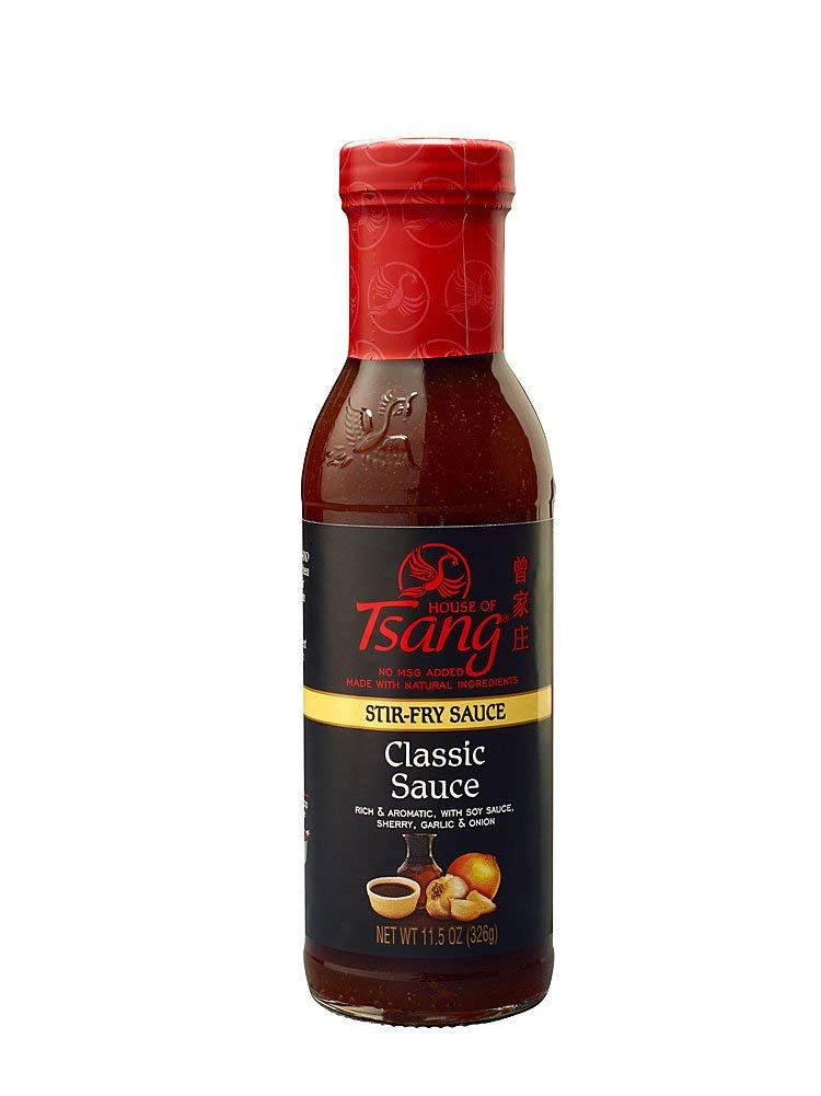 House of Tsang Salsa salteada clásica, botellas de 11.5 onzas (paquete de 6)