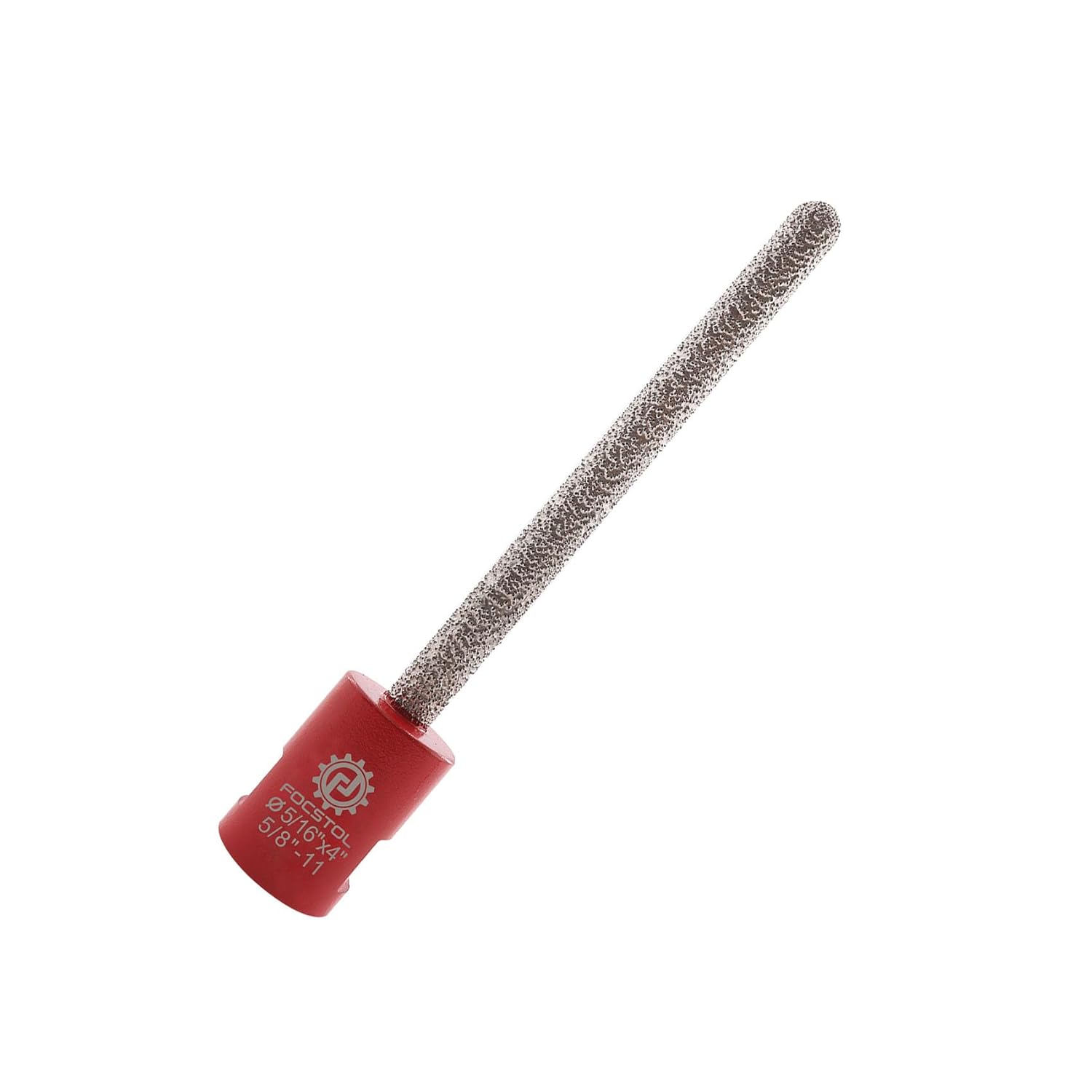 Broca de rastrillo de mortero de diamante, 516 x 4 pulgadas (0.315 in x 3.937 in), enrutador de mortero de diamante para mortero, rastrillo de