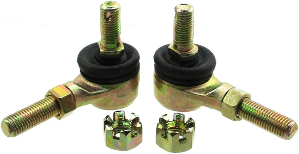 TC-Motor M10 x 1.25 pernos extremos de barra de acoplamiento de bolas izquierda y derecha para Hammerhead Trailmaster 150 150cc 150xx 150XRS Go Kart