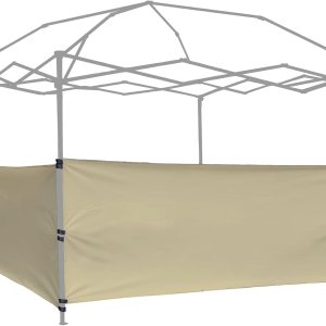 Dos medias paredes, 2 paneles de pared lateral para toldo emergente, carpa de 10 x 10 pies, 10 x 15 pies, 10 x 20 pies, pierna vertical de 10 x 20 Dos medias paredes, 2 paneles de pared lateral para toldo emergente, carpa de 10 x 10 pies, 10 x 15 pies, 10 x 20 pies, pierna vertical de 10 x 20