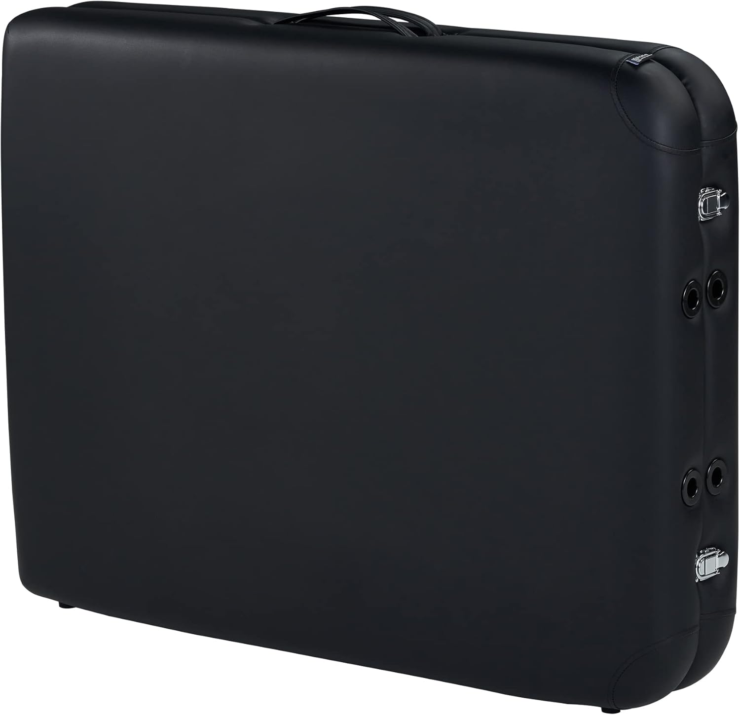 Master Massage Zephyr – Mesa de masaje portátil y ligera, mesa de tatuaje, cama de spa (negro, granate)