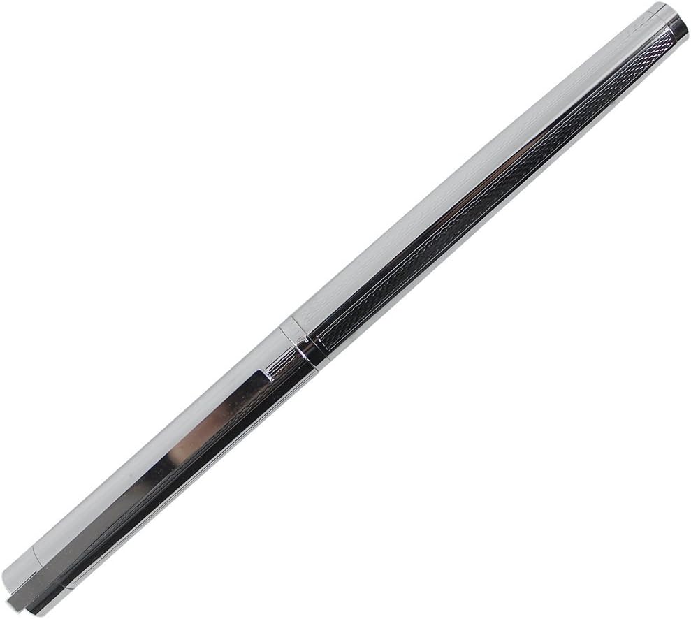 Advanced 126 Bolígrafo Rollerball con estuche para bolígrafo, rejilla de acero