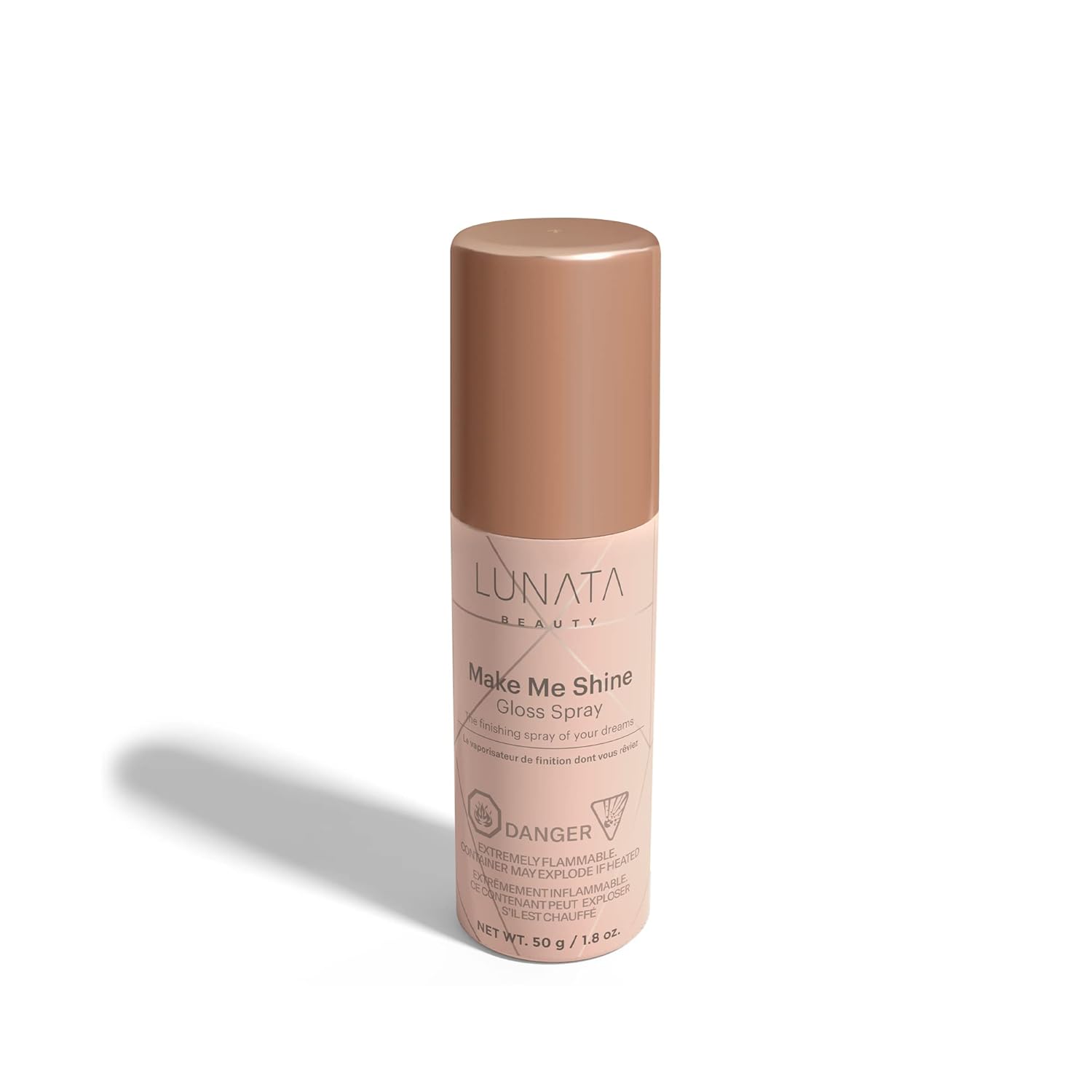 Lunata Make Me Shine – Spray de brillo para el cabello, protector de calor, tratamiento de brillo para el cuidado del cabello, protección del