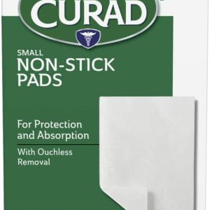 Curad Almohadillas antiadherentes, 2 x 3 pulgadas, 10 unidades Curad Almohadillas antiadherentes, 2 x 3 pulgadas, 10 unidades