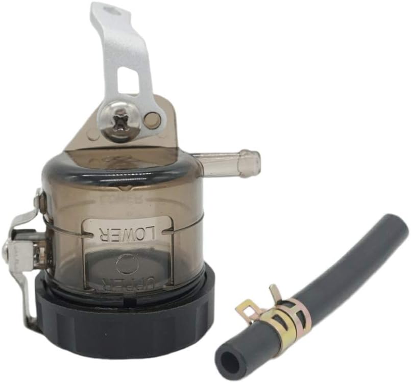 S SYUU Freno delantero para motocicleta, cilindro maestro, tanque de aceite, depósito de botella de líquido con soporte compatible con Suzuki GSX-R
