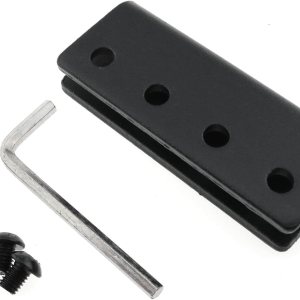 Bi Parting – Conector de hardware para puerta corrediza de granero para pista plana de 1 916 pulgadas, adaptador de riel de hardware para puerta Bi Parting – Conector de hardware para puerta corrediza de granero para pista plana de 1 916 pulgadas, adaptador de riel de hardware para puerta